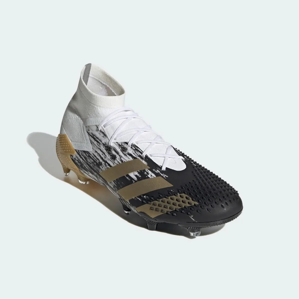 Adidas Predator Mutator 20.1 FG - White-Black-Gold - Image 3