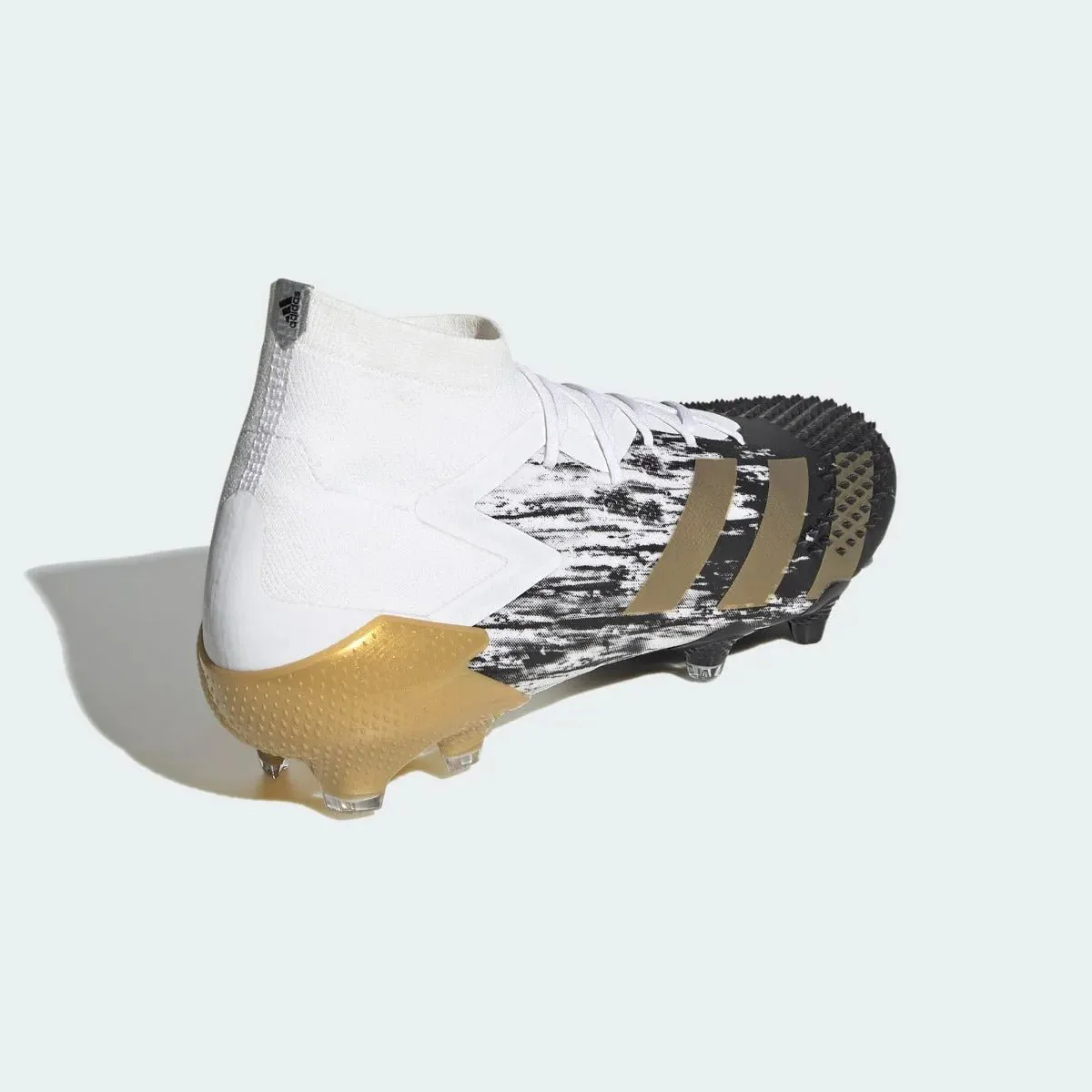 Adidas Predator Mutator 20.1 FG - White-Black-Gold - Image 4