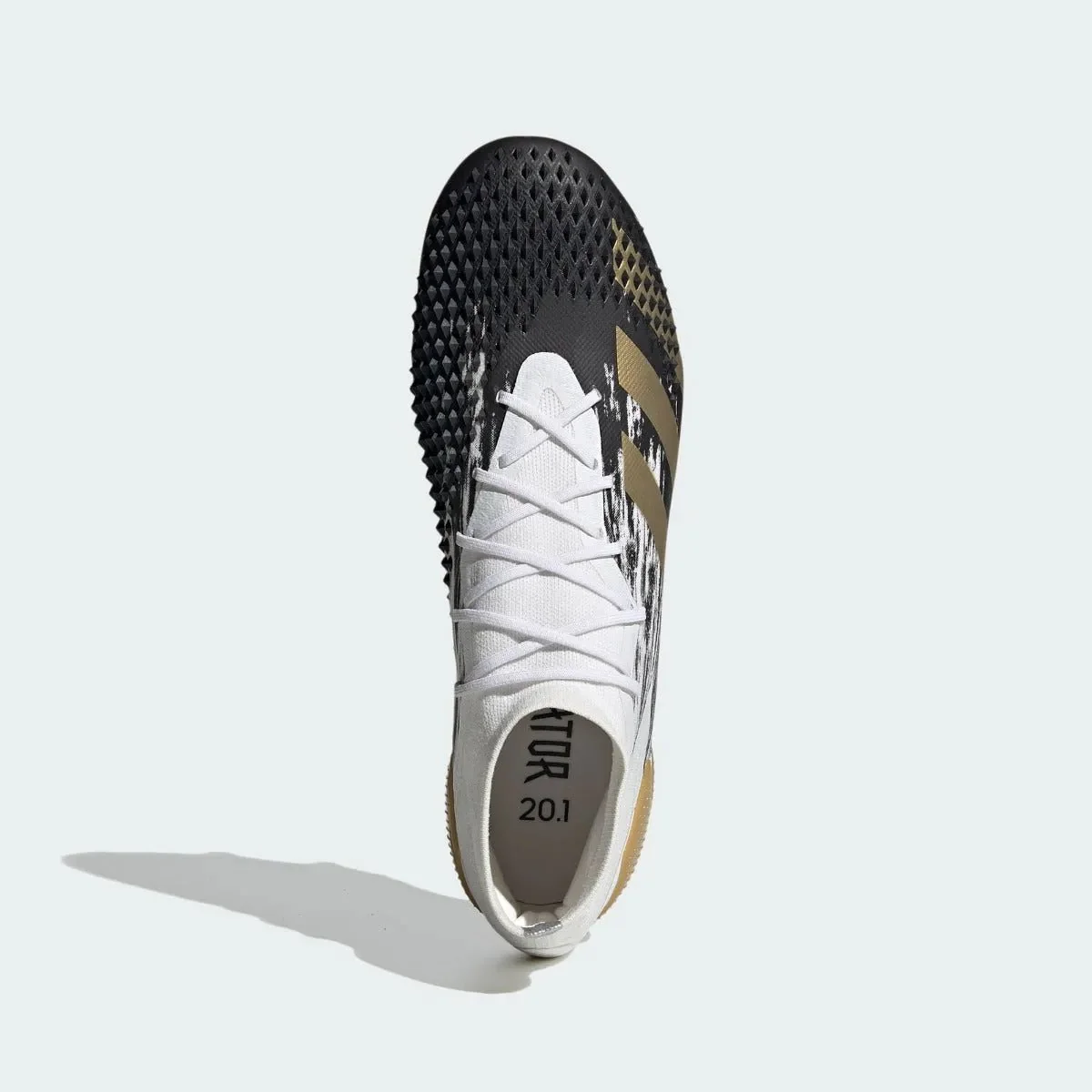 Adidas Predator Mutator 20.1 FG - White-Black-Gold - Image 5