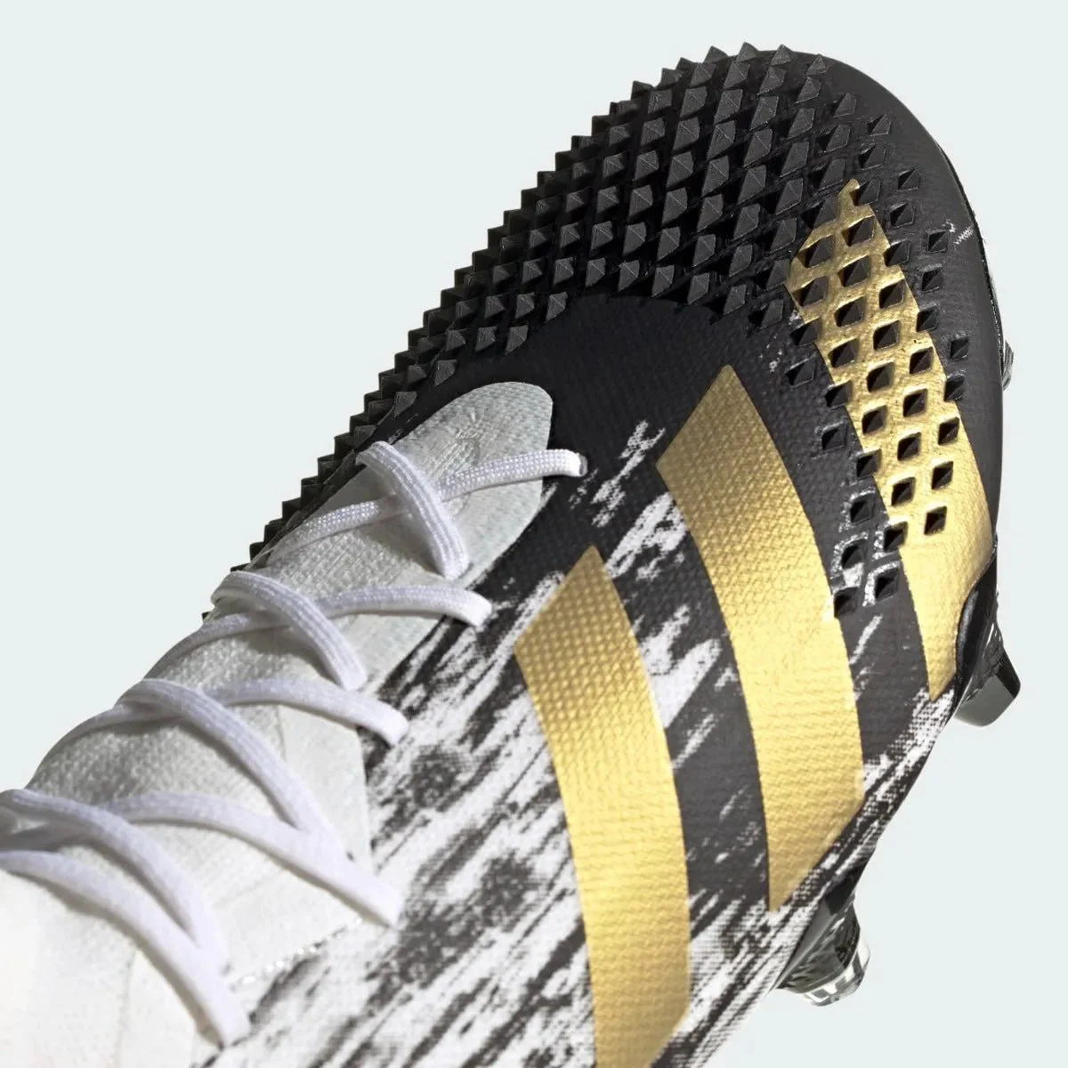 Adidas Predator Mutator 20.1 FG - White-Black-Gold - Image 7