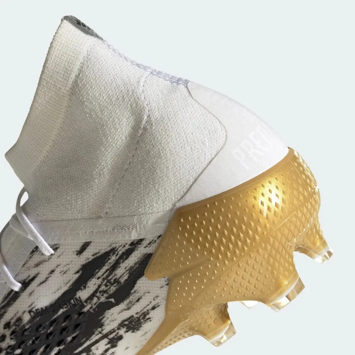Adidas Predator Mutator 20.1 FG - White-Black-Gold - Image 9