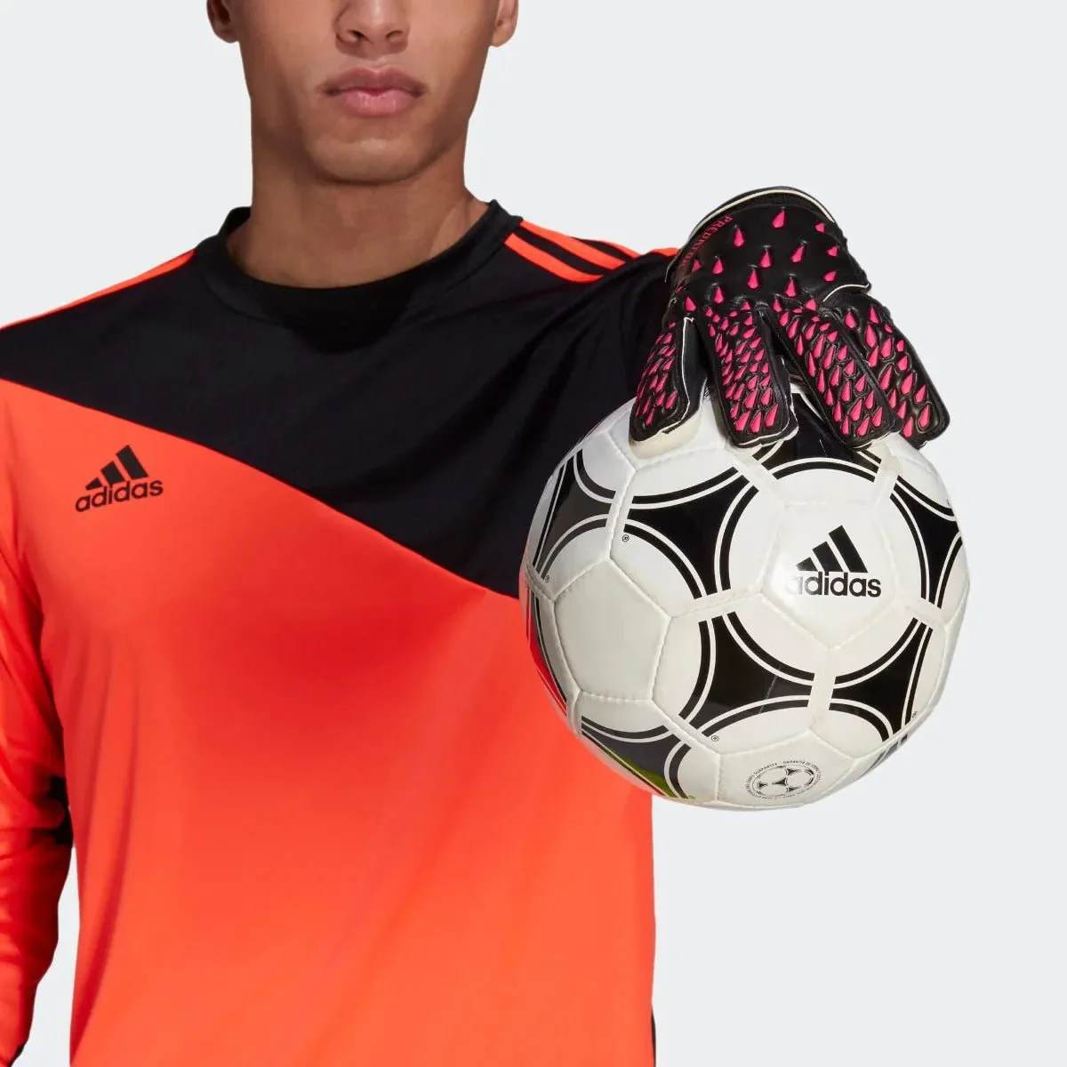 Adidas Predator Training Goalkeeper Gloves - Black-Pink - Image 5