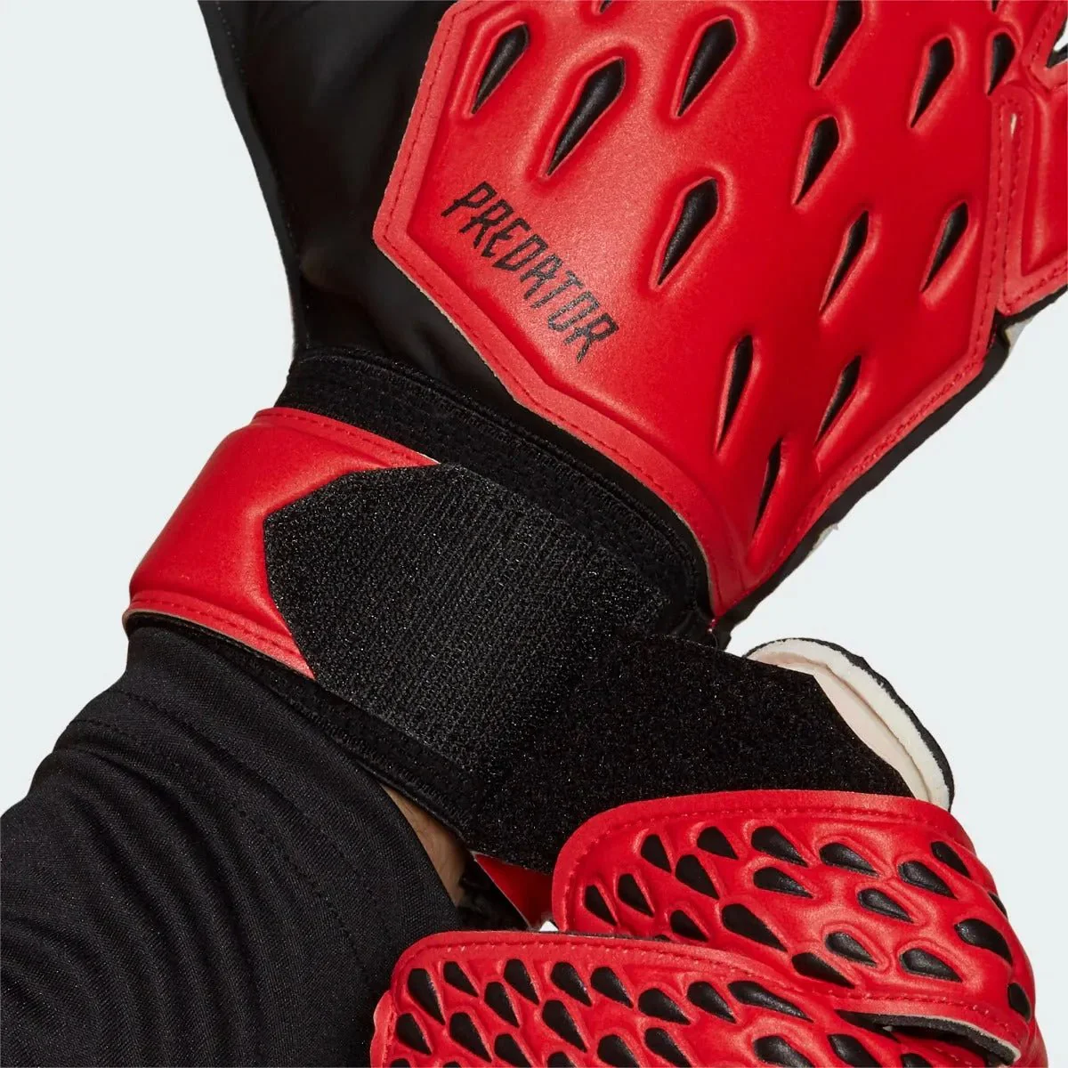 Adidas Predator Training Goalkeeper Gloves - Red-Black - Image 5