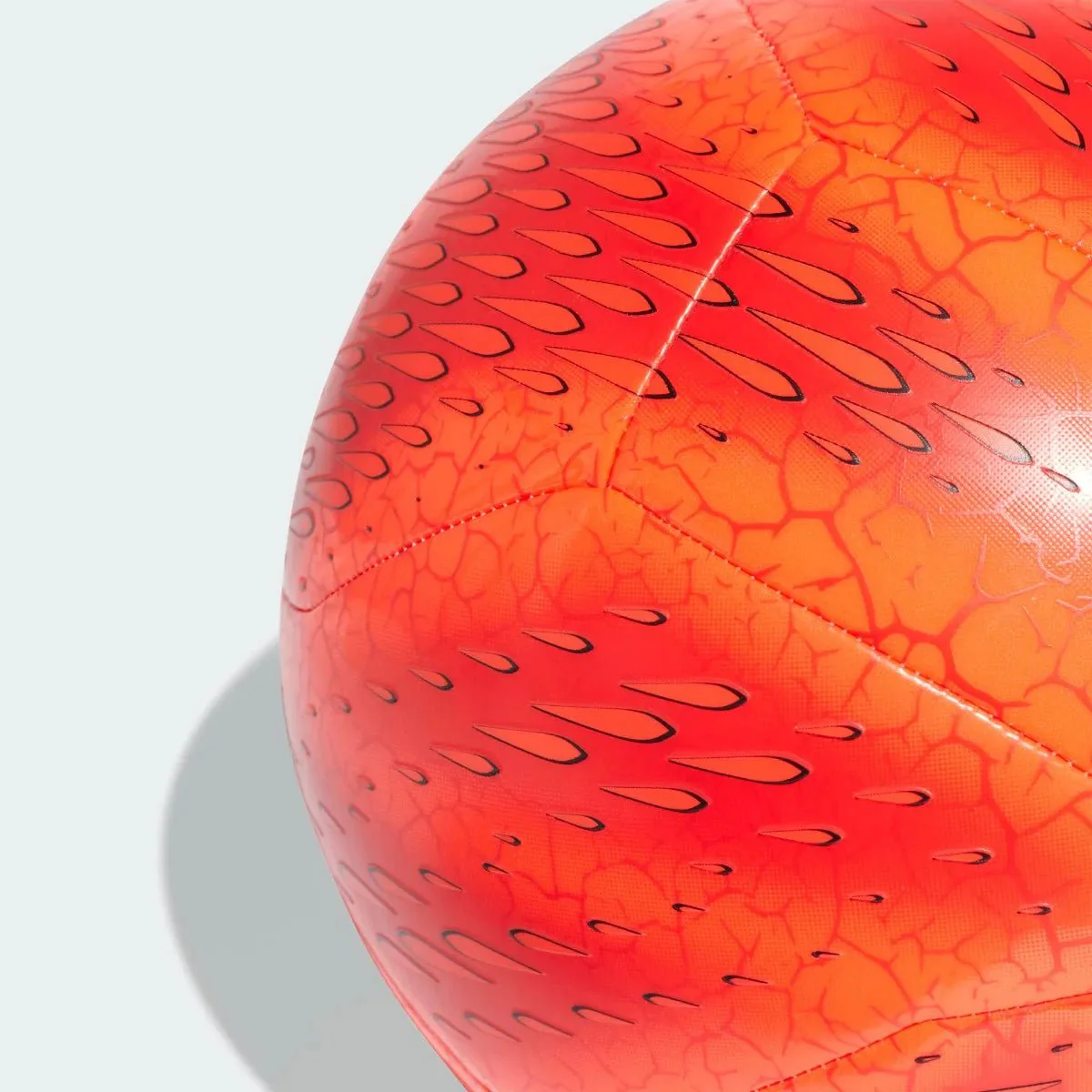 adidas Predator Training Soccer Ball - Solar Red - Image 4