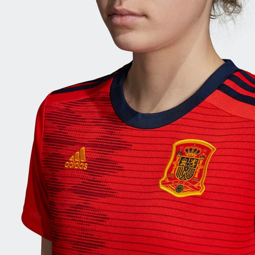 adidas Spain 2019-20 Home WOMEN Jersey Red - Image 3