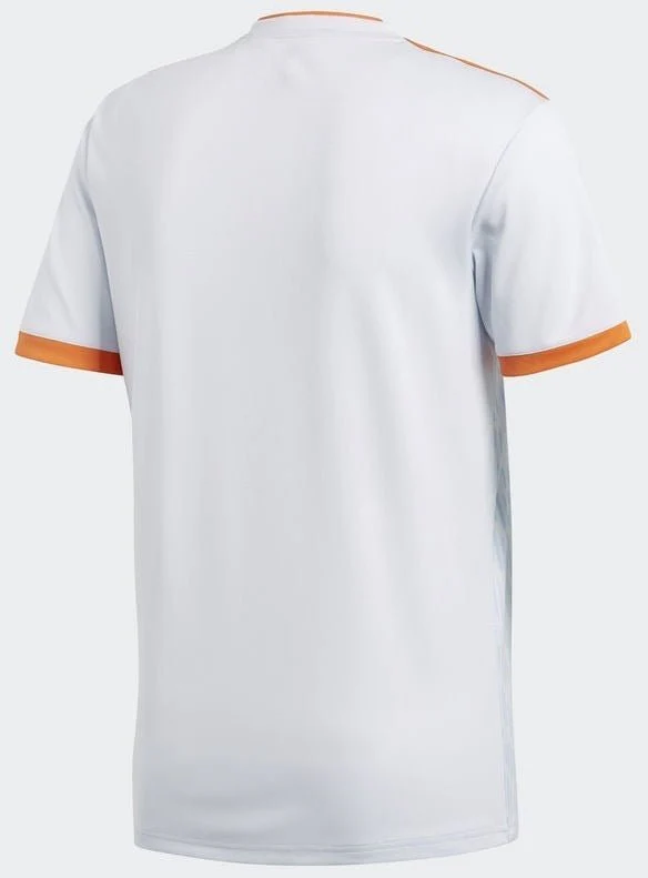 adidas Spain Youth 2018-2019 Away Jersey - Blue/Orange