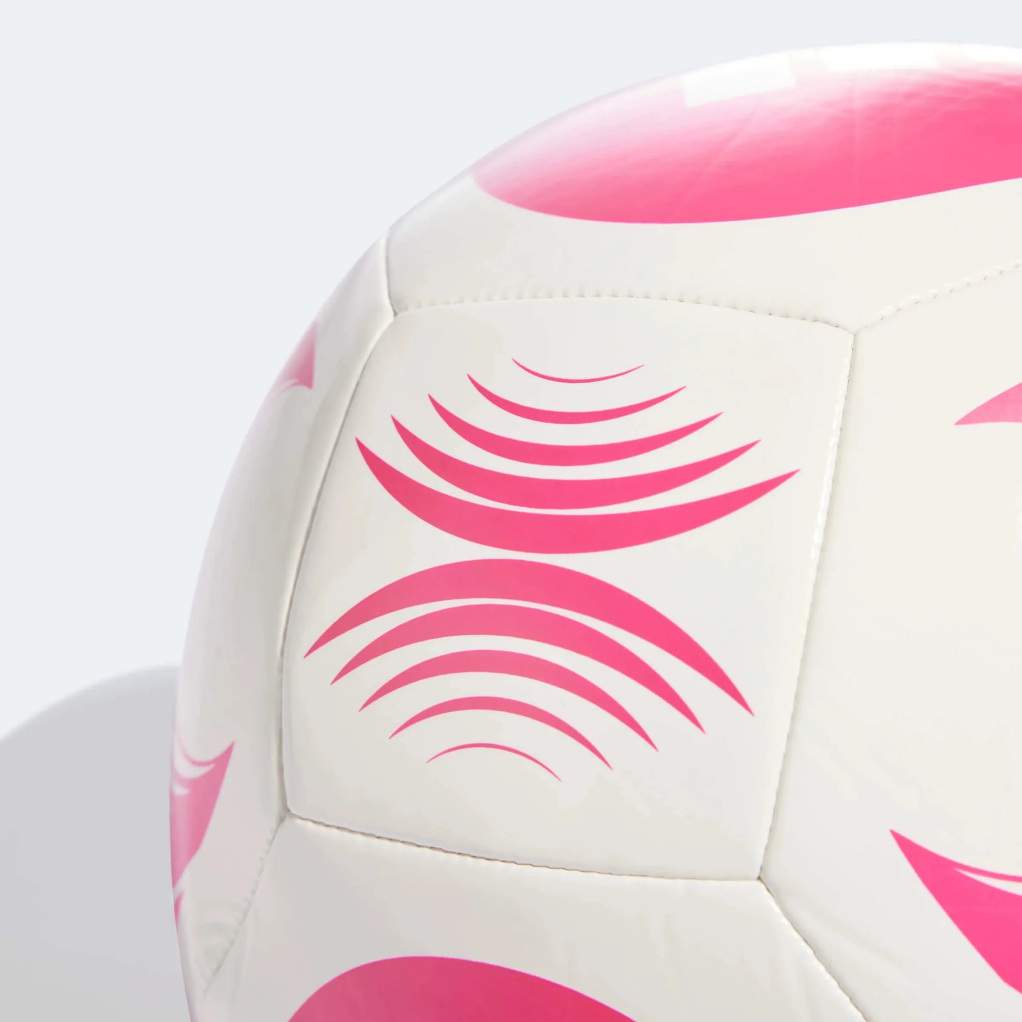 adidas Starlancer Club Soccer Ball - Pink-White - Image 2