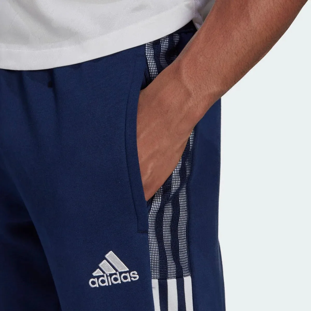 Adidas Tiro 21 Sweat Pants - Navy-White - Image 3