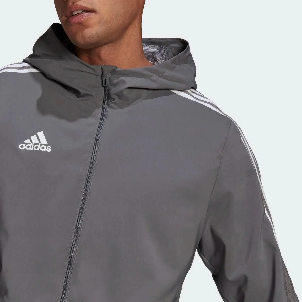 Adidas Tiro 21 Windbreaker Jacket - Team Grey - Image 4