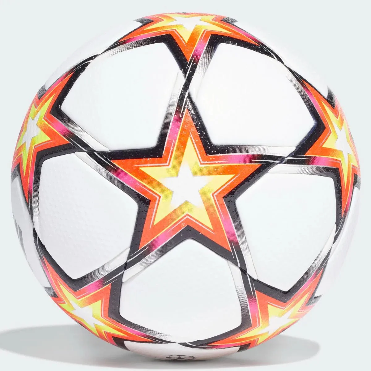 Adidas UCL PRO Pyrostorm Ball - White-Solar Red