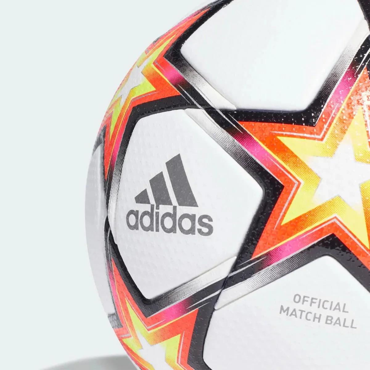 Adidas UCL PRO Pyrostorm Ball - White-Solar Red - Image 2