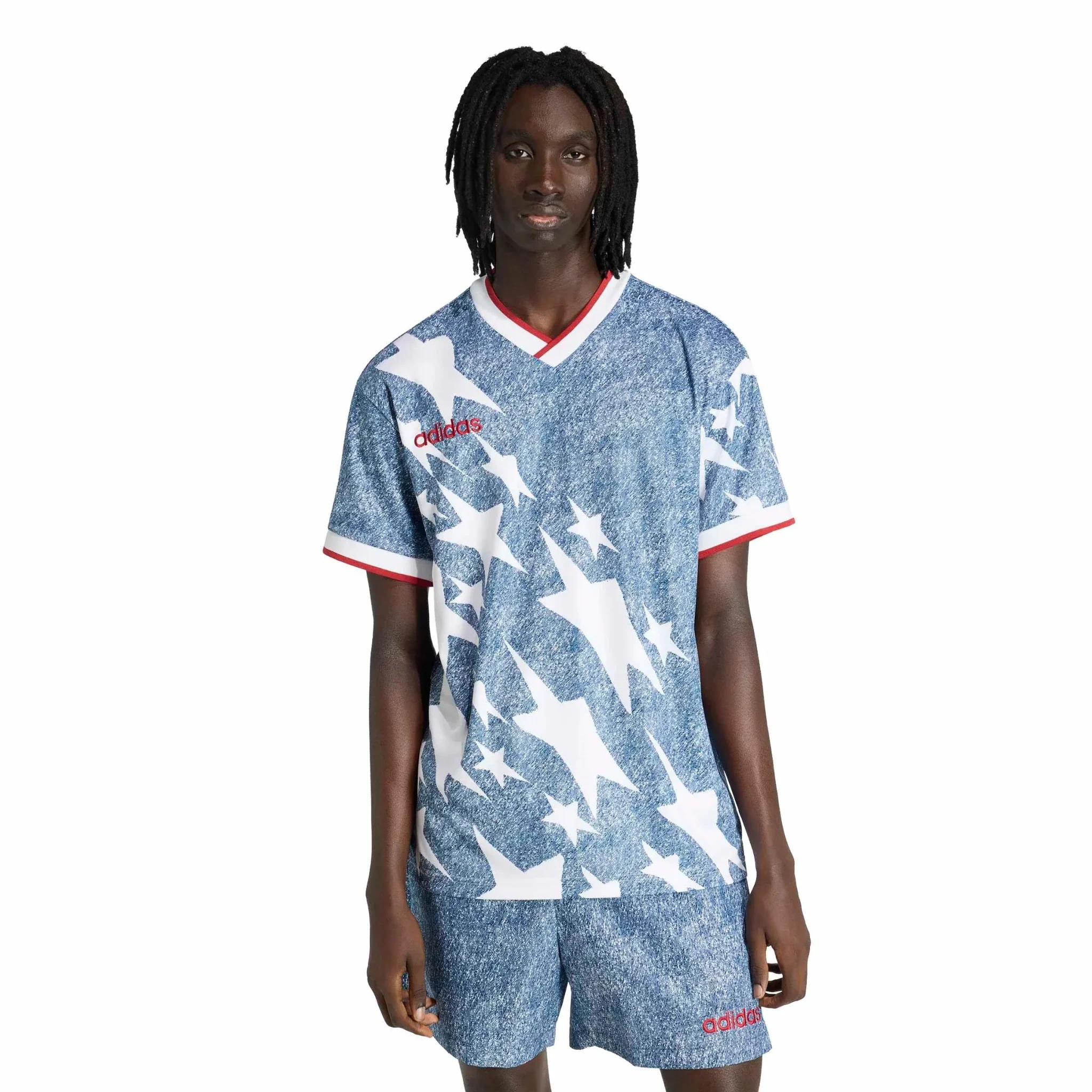 adidas USA Men's Denim Graphic Jersey - Image 3