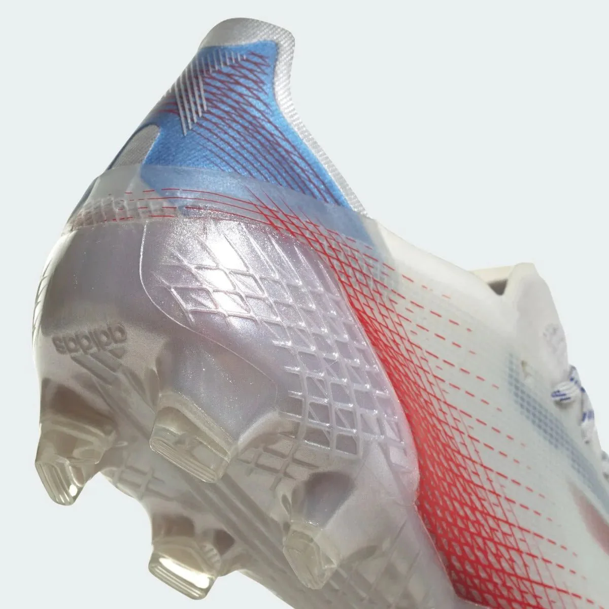 Adidas X Ghosted .1 FG - Silver Metallic-Red-Royal - Image 7