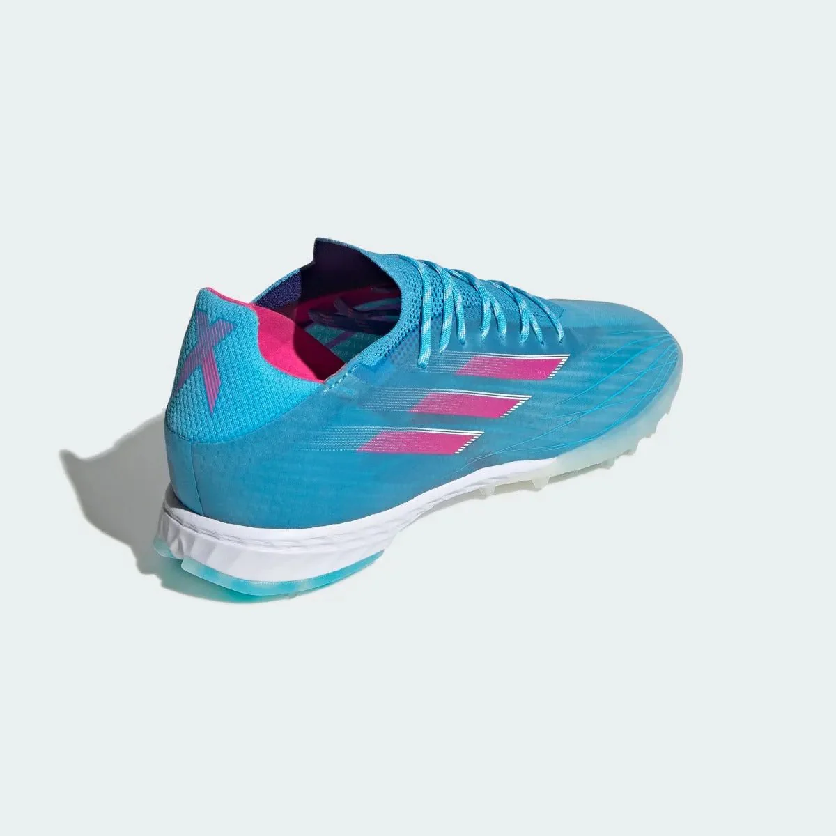 Adidas X Speedflow .1 TF - Sky Rush-Shock Pink - Image 4