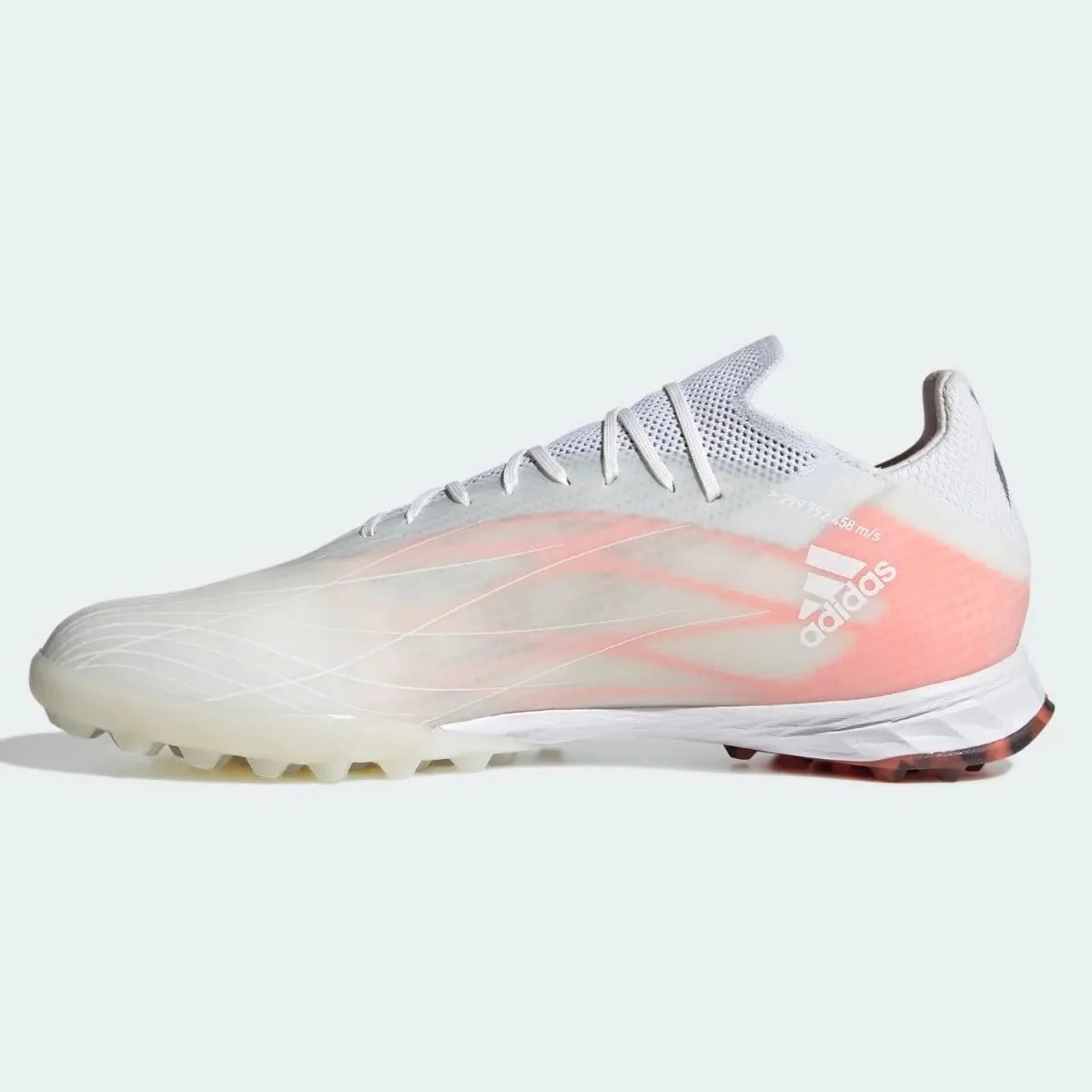 Adidas X Speedflow .1 TF - White-Iron Metallic - Image 2