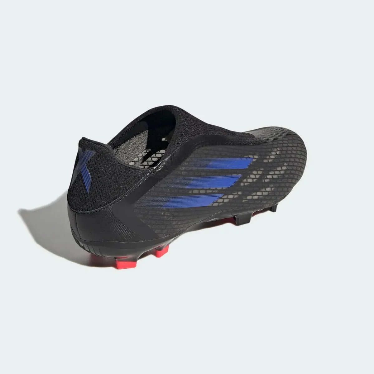 Adidas X Speedflow .3 Laceless FG - Black-Sonic Ink - Image 3