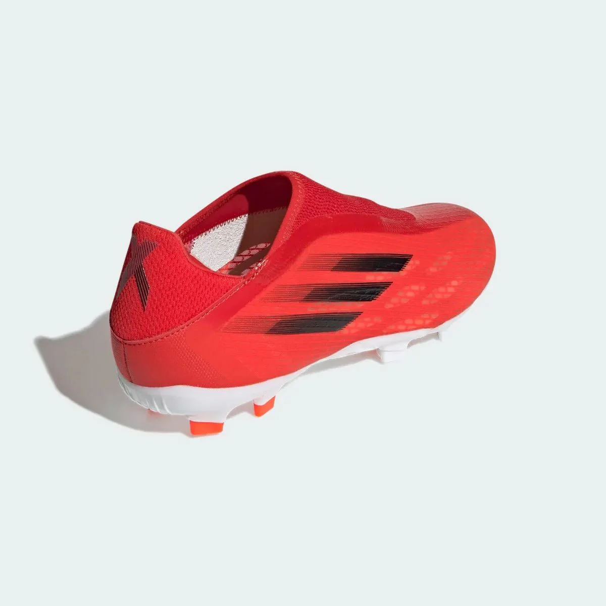 Adidas X Speedflow .3 Laceless FG - Red-Black - Image 4