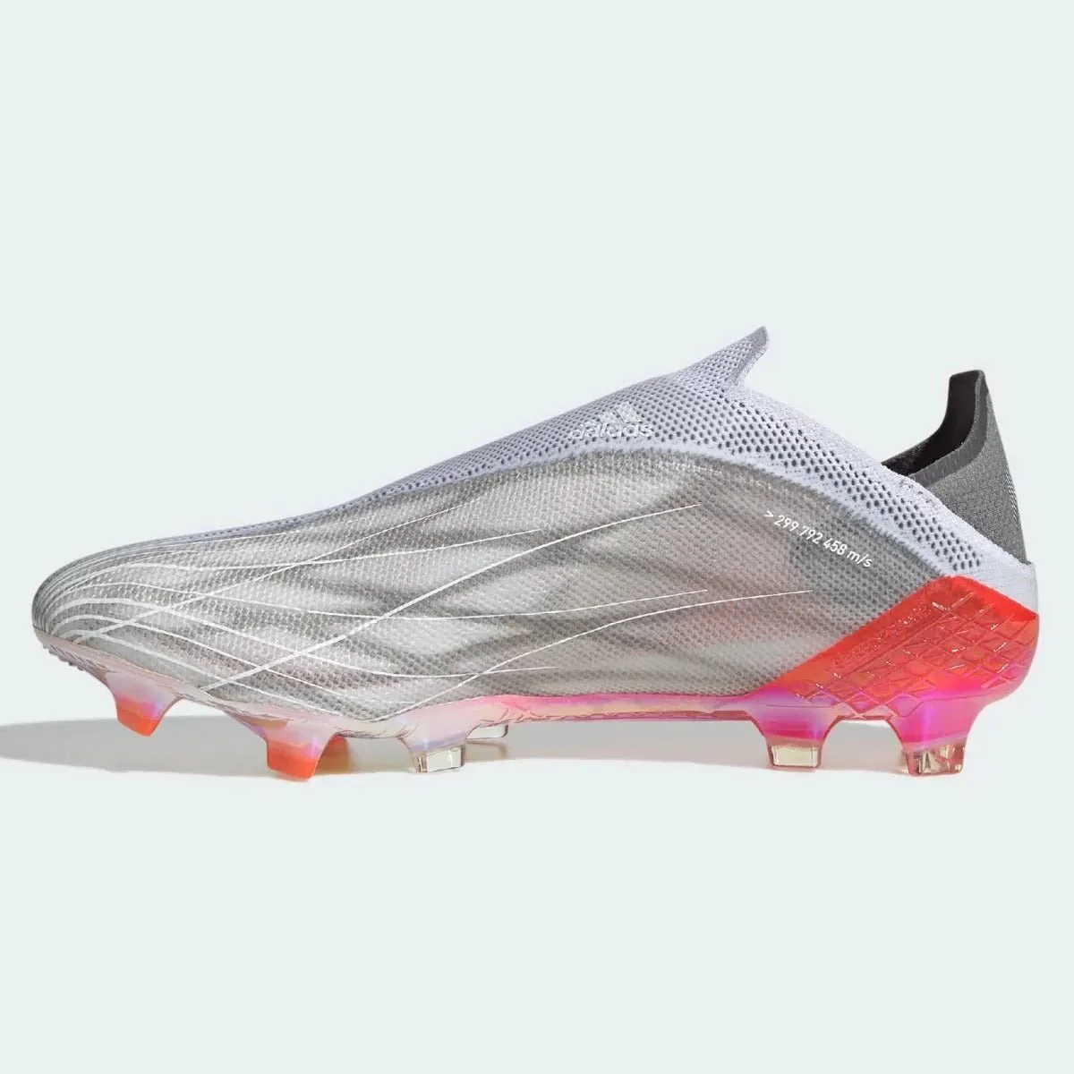 Adidas X Speedflow + FG - White-Iron Metallic - Image 2