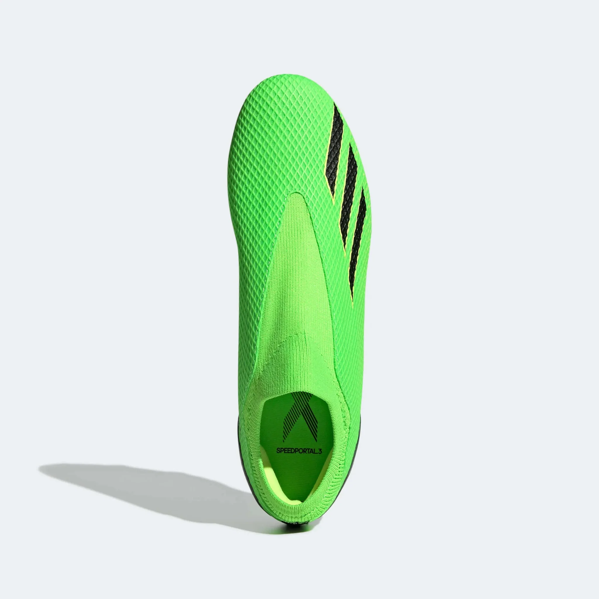 adidas X SpeedPortal .3 Laceless FG - Solar Green-Black - Image 5