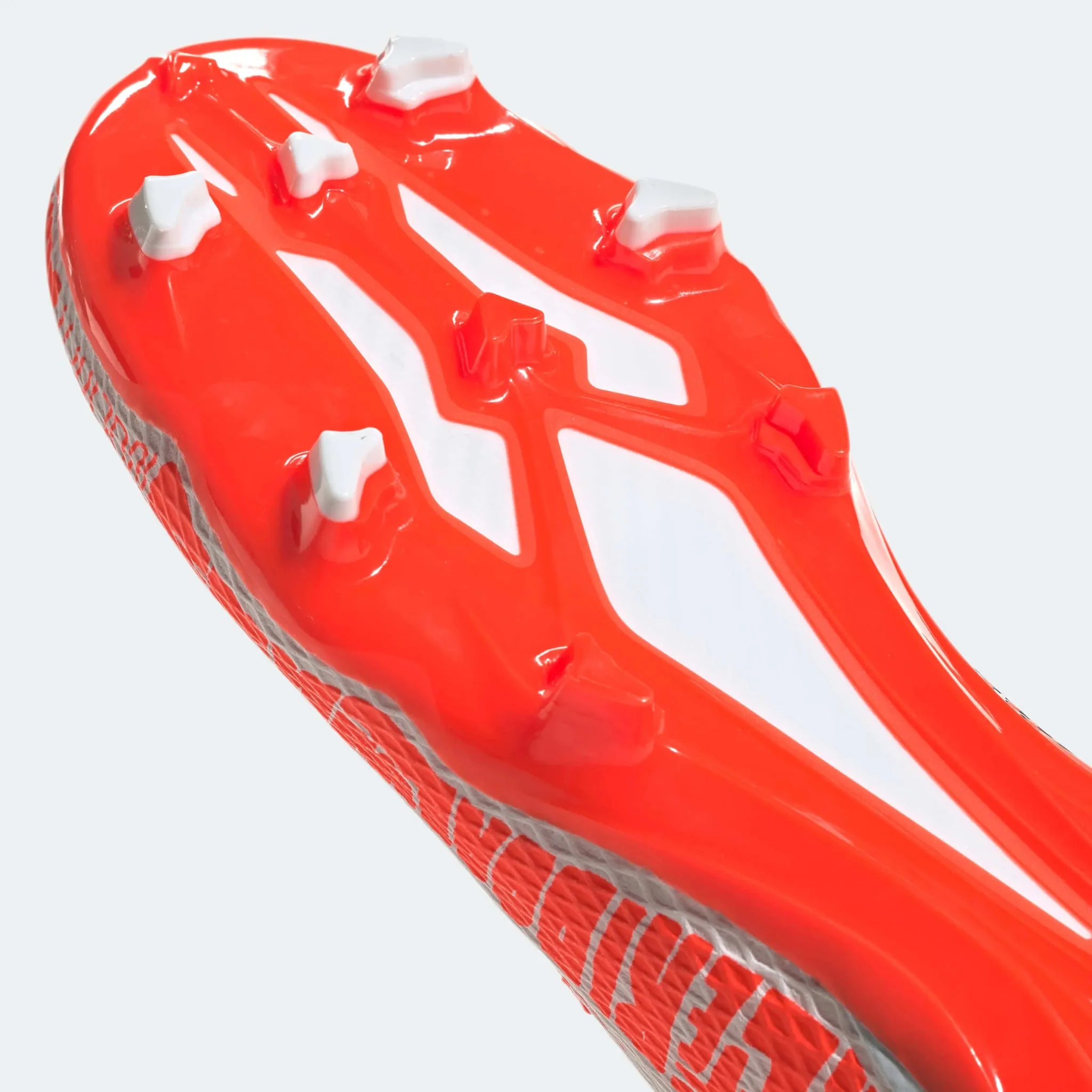 adidas X Speedportal Messi.3 FG - White-Solar Red - Image 7