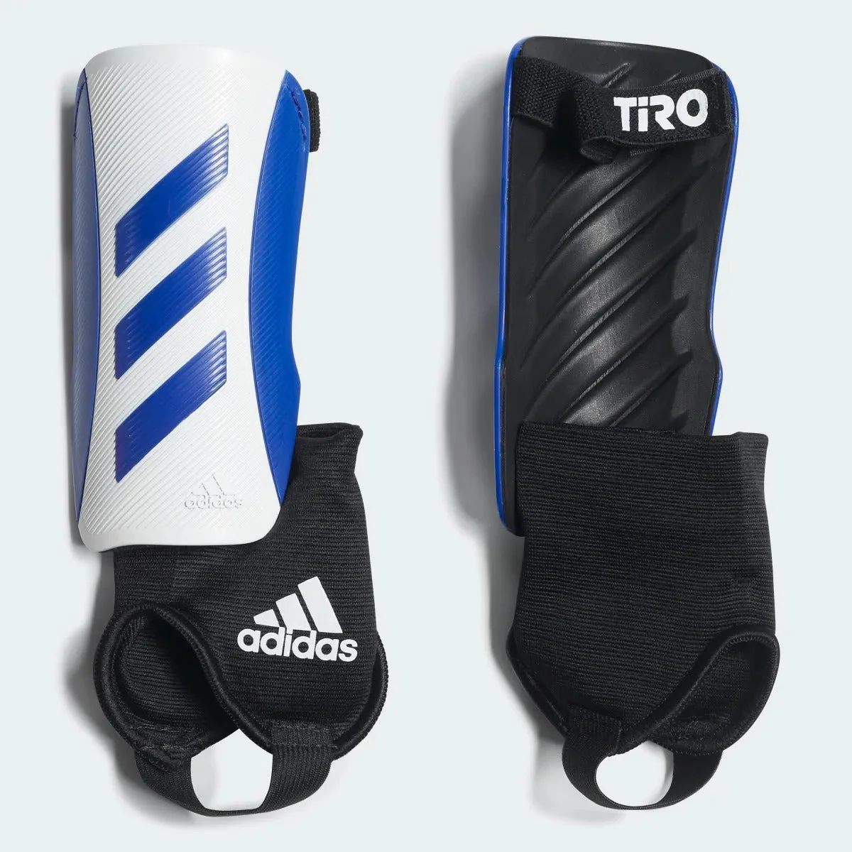 adidas Youth Tiro Match Shin Guards - Royal Blue-White