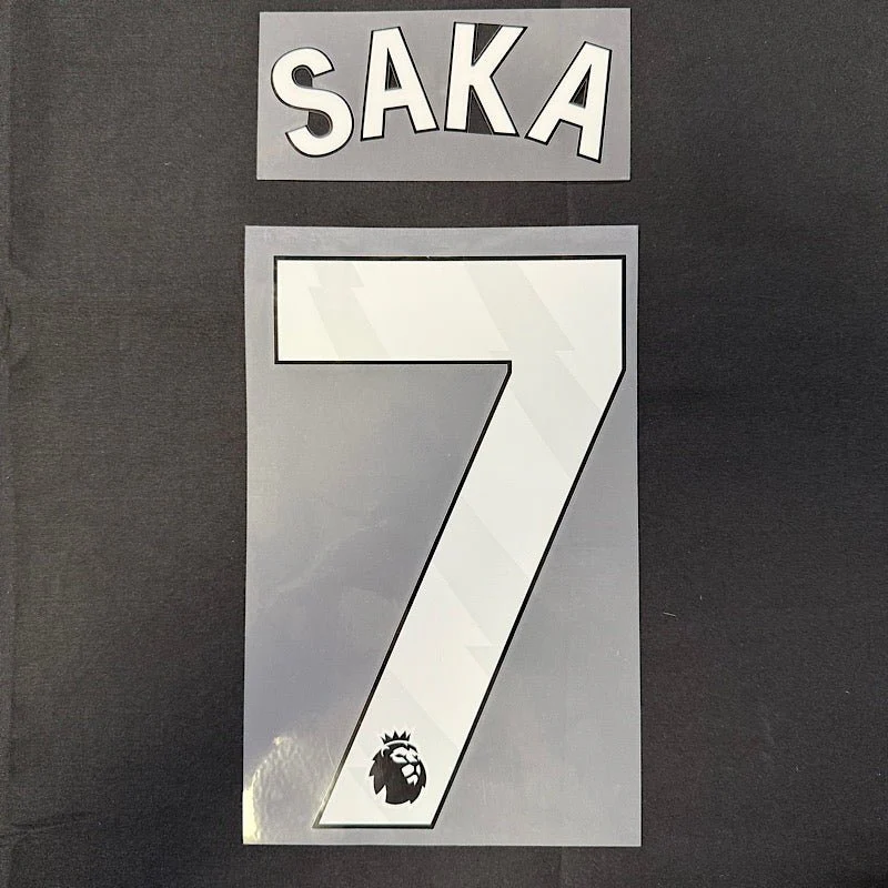 Arsenal 2023-Home Saka #7 Youth Jersey Name And Number-White