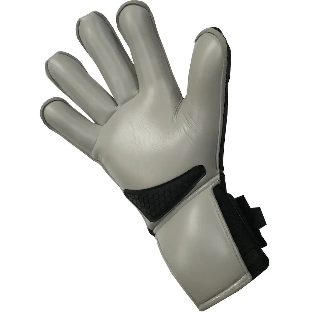Aviata Halcyon Pure Touch Fingertip Turf Pro Goalkeeper Gloves - Black - Image 2