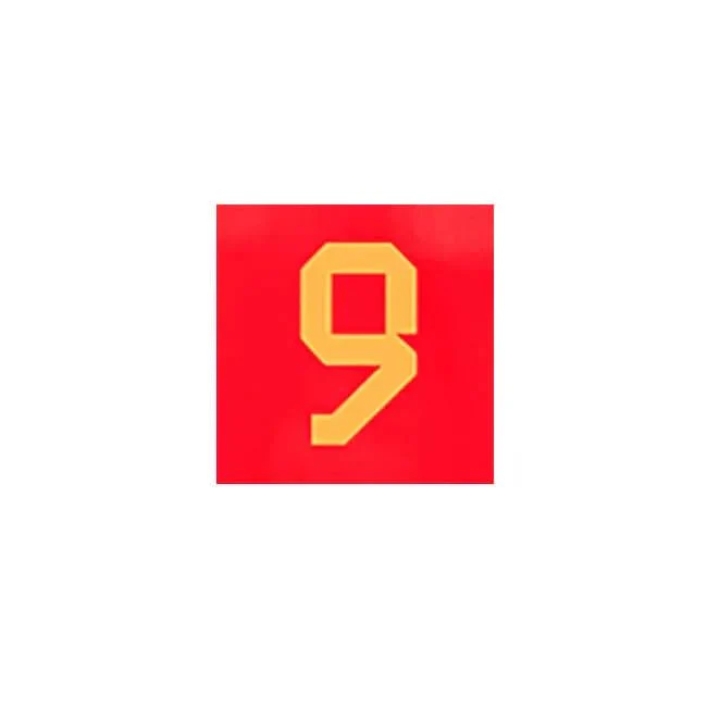 Belgium 2022-23 Home R. Lukaku Youth  #9 Jersey Name Set - Image 2