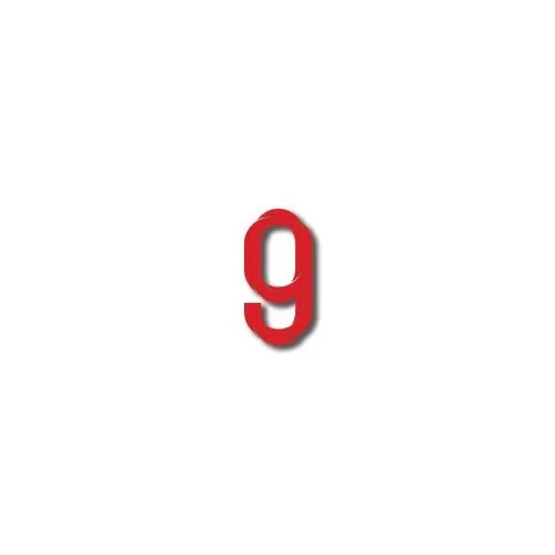 England 2018 Home Kane #9 Jersey Name Set - Image 2