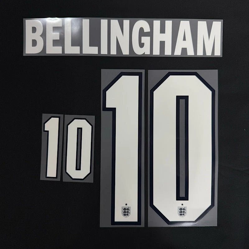 England 2026- Away BELLINGHAM #10 Official Name Set
