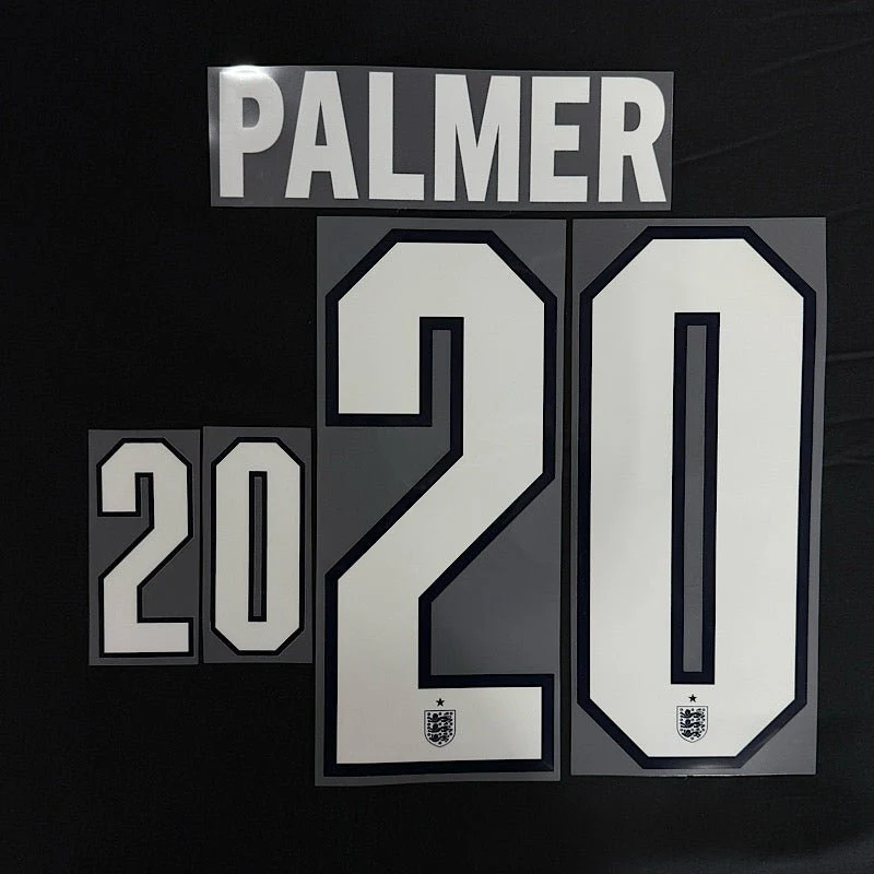 England 2026- Away PALMER #20 Official Name Set