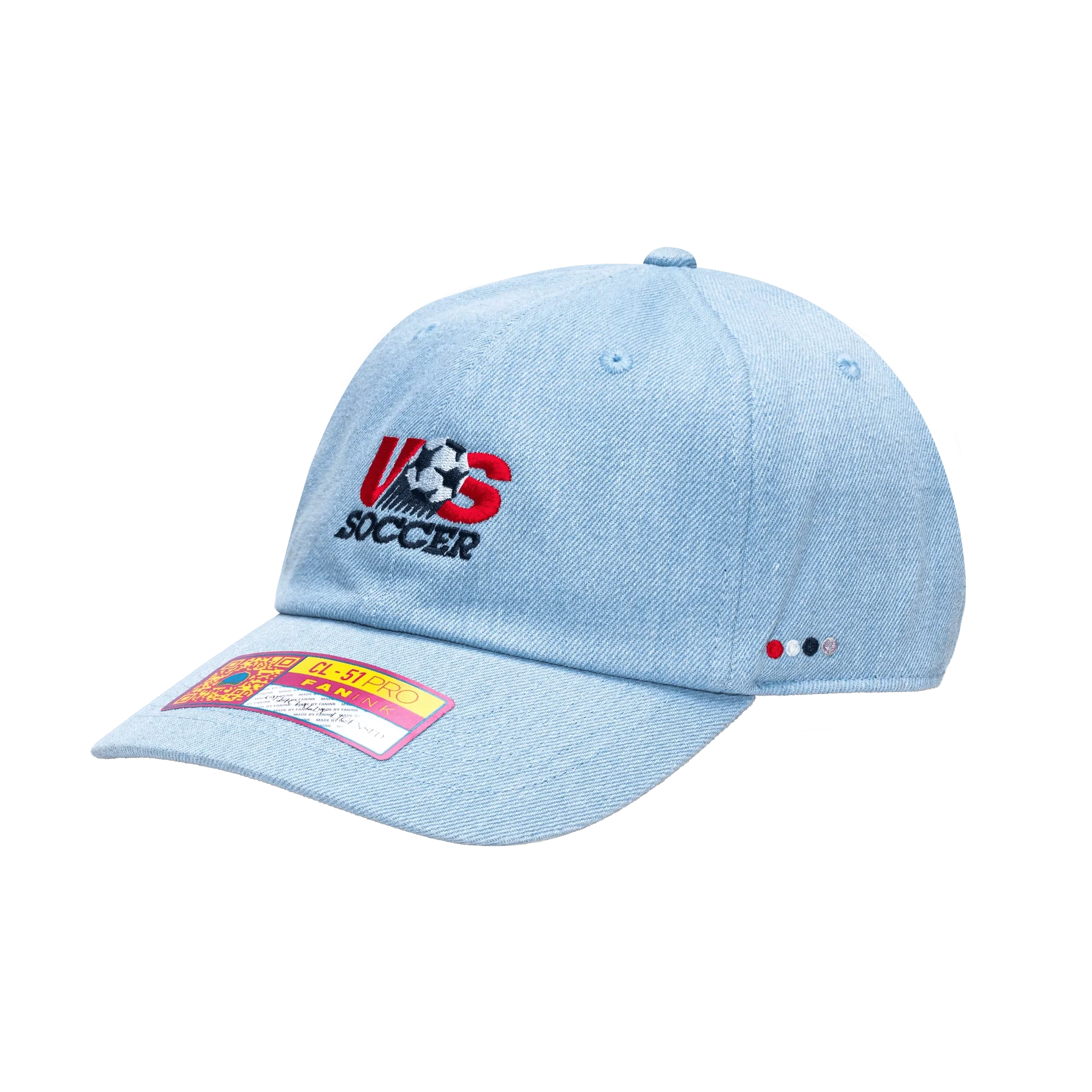 Fan Ink Collection USA Soccer "Making History" Adjustable Hat - Image 2