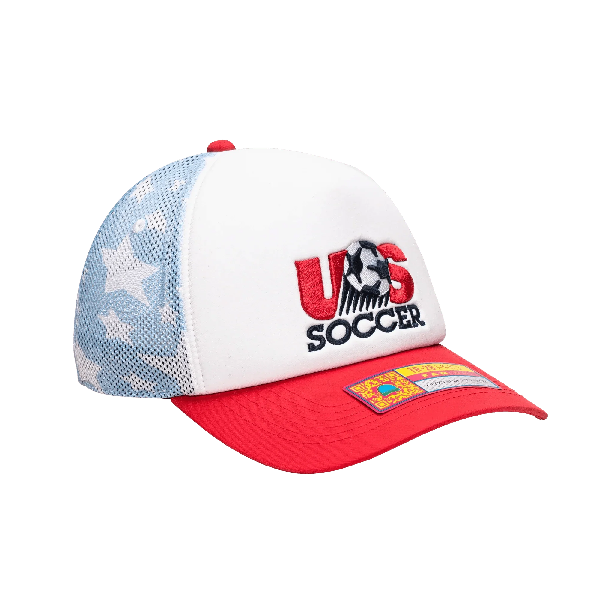 Fan Ink Collection USA Soccer "Making History" Trucker Hat - Image 3