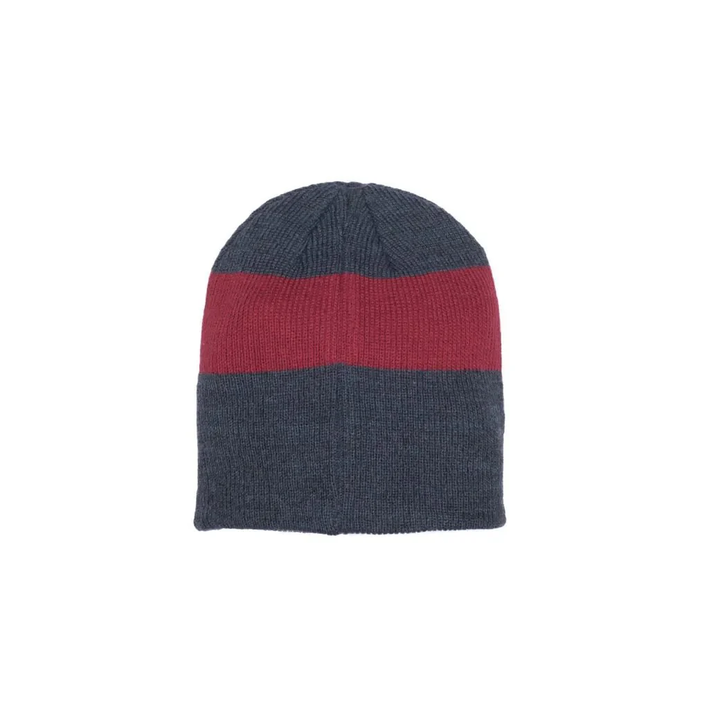 Fan Ink Collection Barcelona Fury Beanie - Navy-Burgundy - Image 2