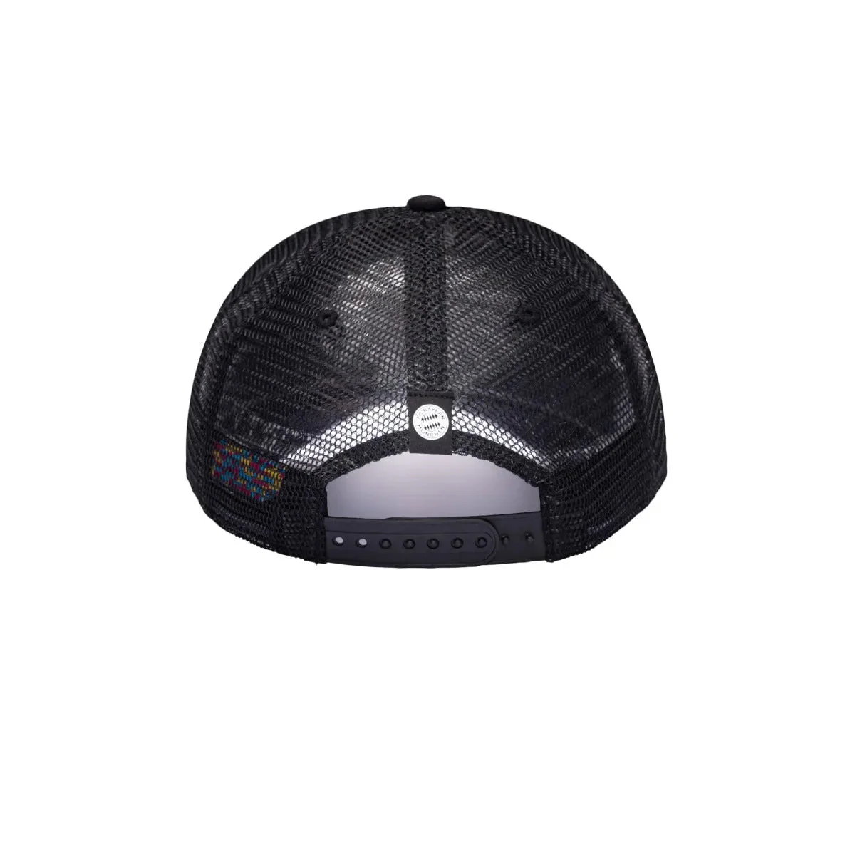 Fan Ink Collection Bayern Munich Shield Trucker Hat - Black - Image 3