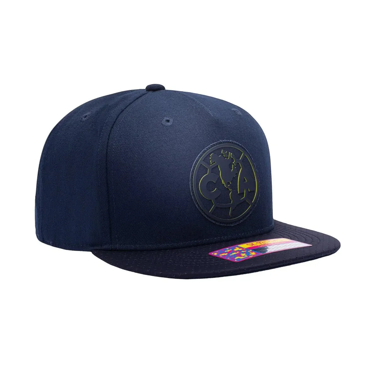 Fan Ink Collection Club America Elite Snapback Hat - Navy - Image 4