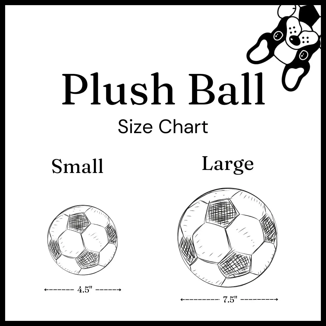 Floofball ChewSA Plush Soccer Ball - Dog Toy - Image 8