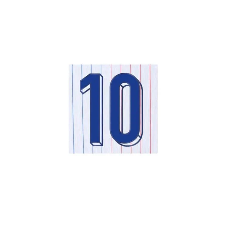 France 2024/25 Away Mbappe #10 Youth Jersey Name Set - Image 2