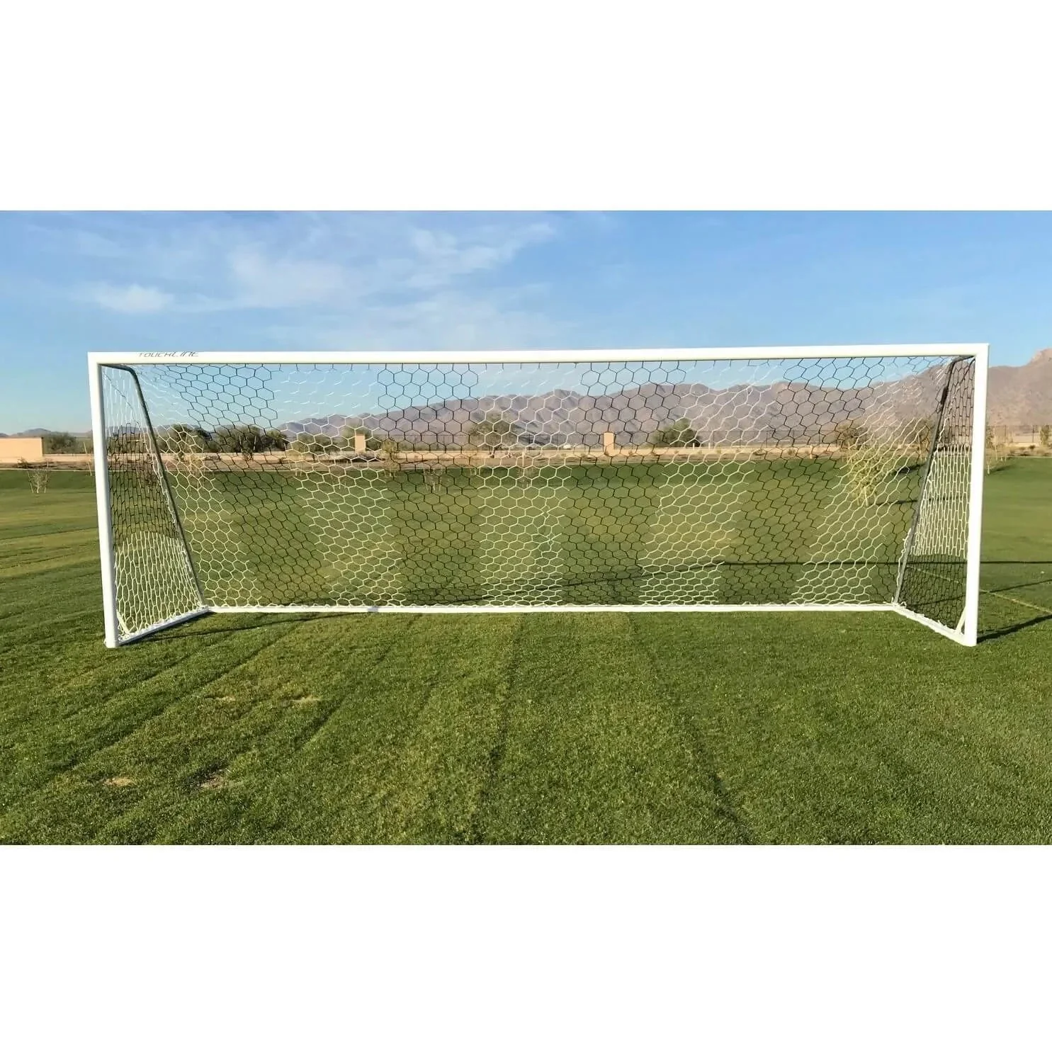 Gared Touchline® Striker Round-Frame Aluminum Soccer Goal, 8' x 24'