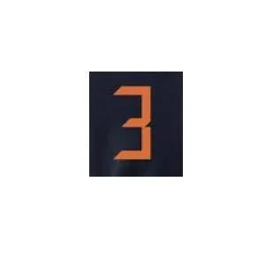 Netherlands 2020/21 Away De Ligit #3 Jersey Name Set - Image 2