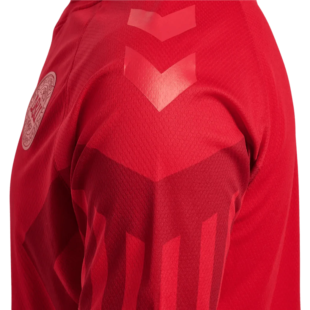 Hummel 2022-23 Denmark Home Jersey - Tango Red - Image 4
