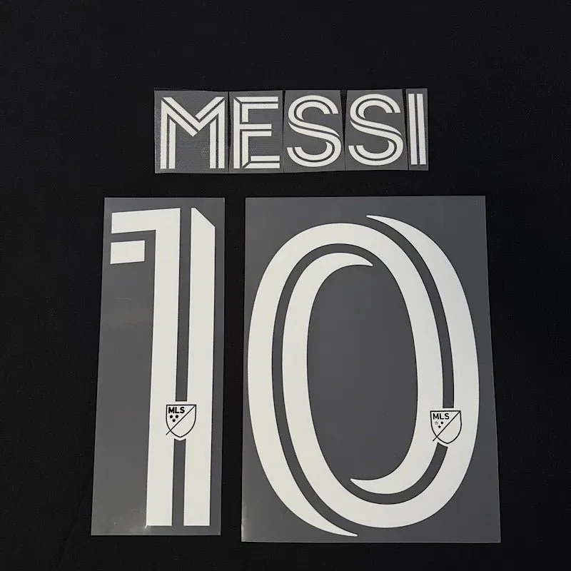 Inter Miami 2025-Third MESSI #10 Official Name Set