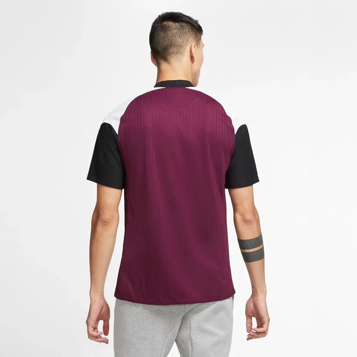 Jordan 2020-21 PSG Third Jersey - Bordeaux-Truly Gold - Image 2