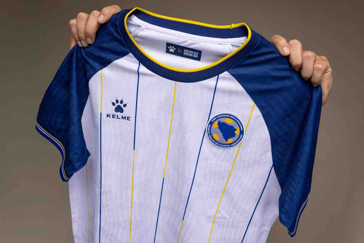 Kelme 2026 Bosnia and Herzegovina Men's Authentic Away Soccer Jersey - Image 3