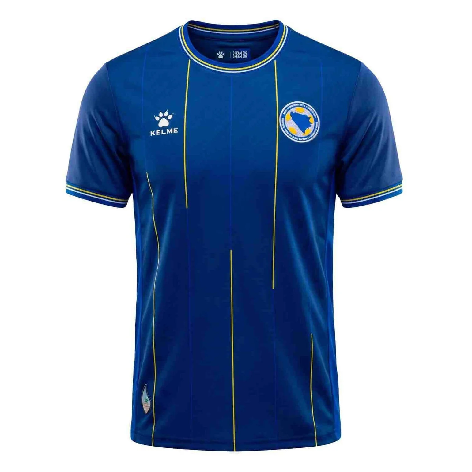 Kelme 2026 Bosnia and Herzegovina Men's Stadium Home Soccer Jersey