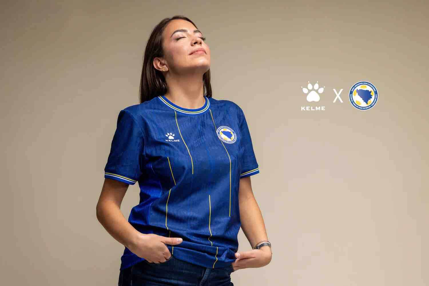 Kelme 2026 Bosnia and Herzegovina Men's Stadium Home Soccer Jersey - Image 3