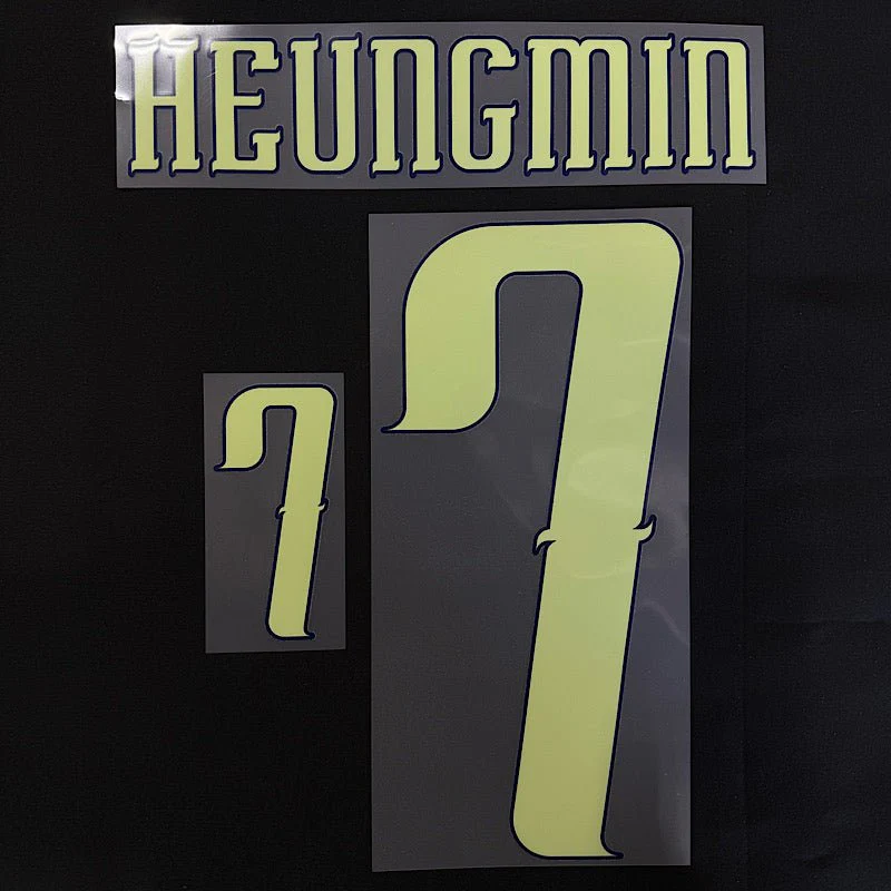 Korea 2026 Away HEUNGMIN #7 Official Name Set