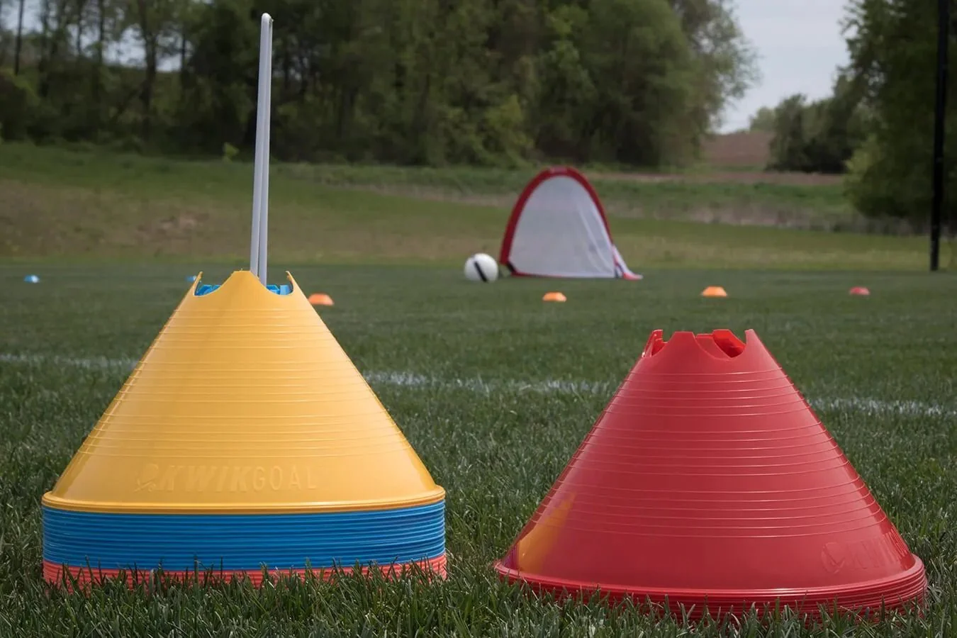Kwik Goal Jumbo Disc Cones Pack Of 12 - Image 10