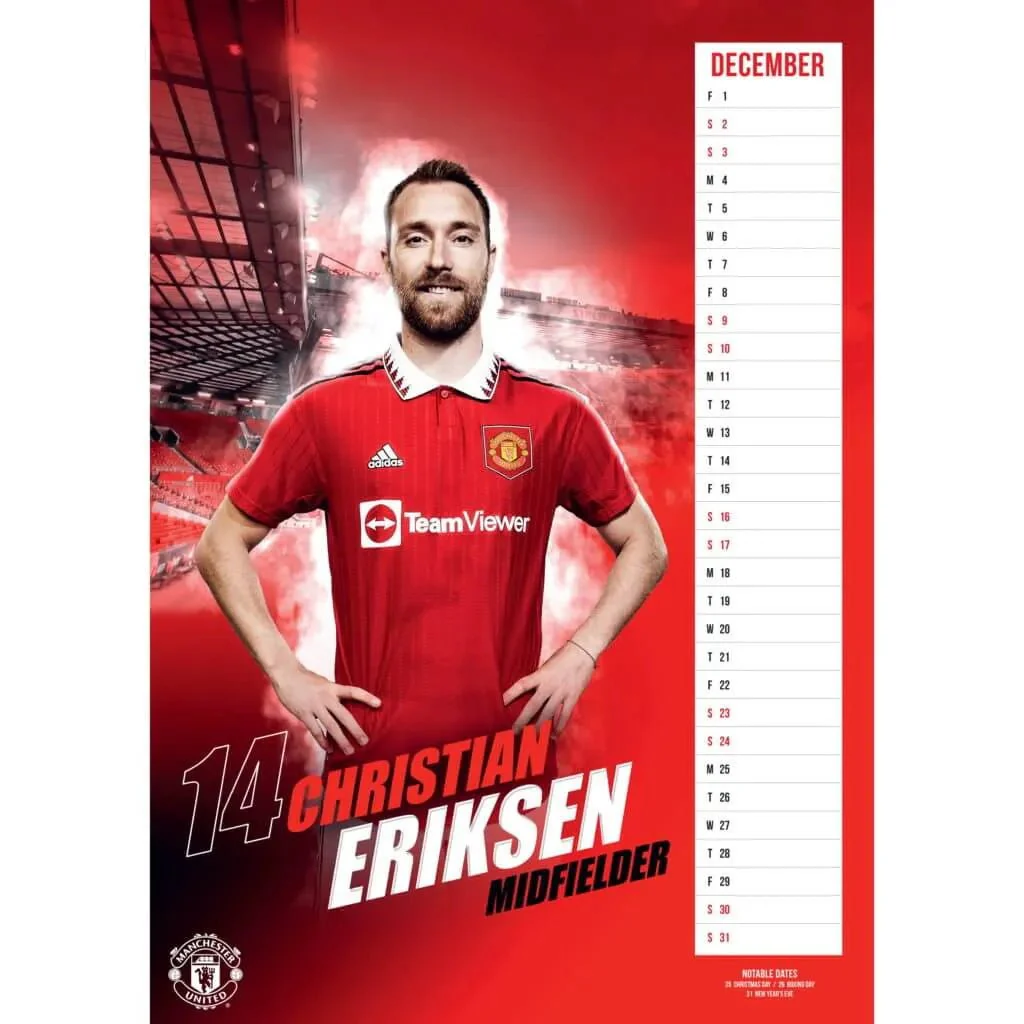 Manchester United 2023 Official Calendar - Image 3