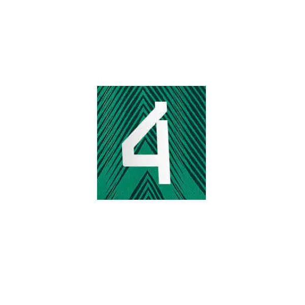 Mexico 2022/23 Home E. Alvarez #4 Jersey Name Set - Image 2